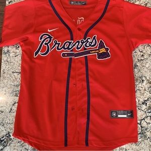 Youth Ronald Acuna Jr Nike Atlanta Braves Jersey